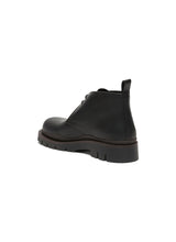 Load image into Gallery viewer, TIRE&#39; PLATFORM TREAD SOLE LEATHER CHUKKA BOOTS
