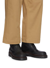 Load image into Gallery viewer, TIRE&#39; PLATFORM TREAD SOLE LEATHER CHUKKA BOOTS

