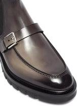 Load image into Gallery viewer, CLEAT SOLE BUCKLE APRON BOOT
