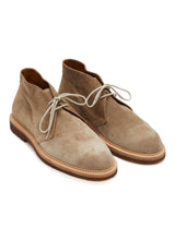 Load image into Gallery viewer, ROUND TOE SUEDE CHUKKA BOOTS

