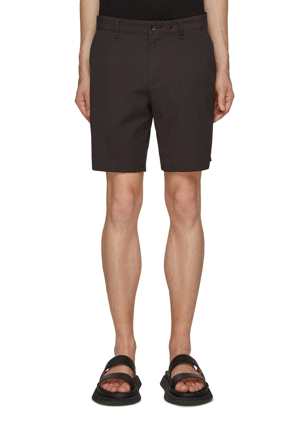 ‘PERRY’ FLAT FRONT SEERSUCKER SHORTS