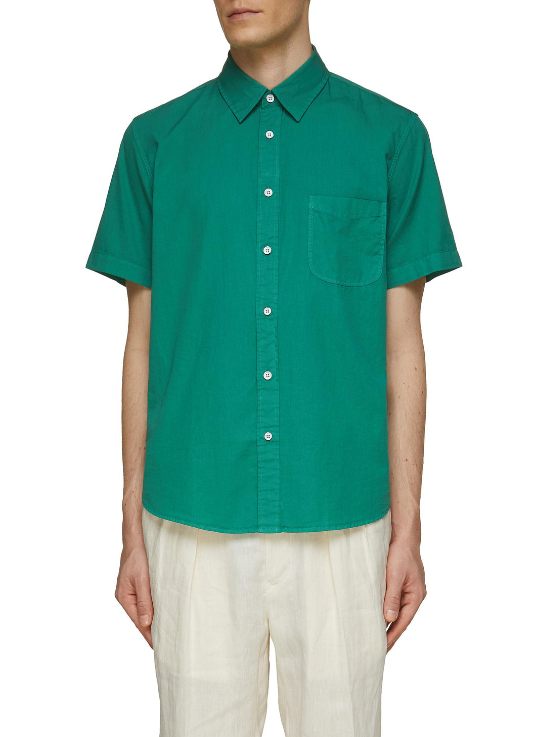 SHORT SLEEVE COTTON SHIRT
