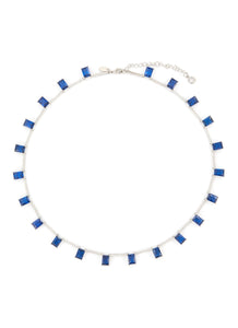 ‘GLAM’ EMERALD CUT CUBIC ZIRCONIA NECKLACE