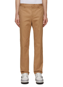 SIDE POCKET GABARDINE COTTON PANTS