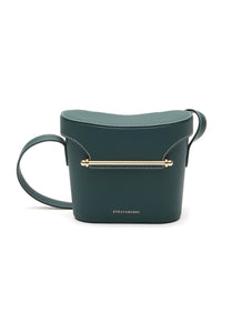 ‘SAFARI’ LEATHER FLAPPED BUCKET BAG