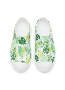 ‘JEFFERSON EVA’ PALM LEAVES PRINT KIDS SLIP ON