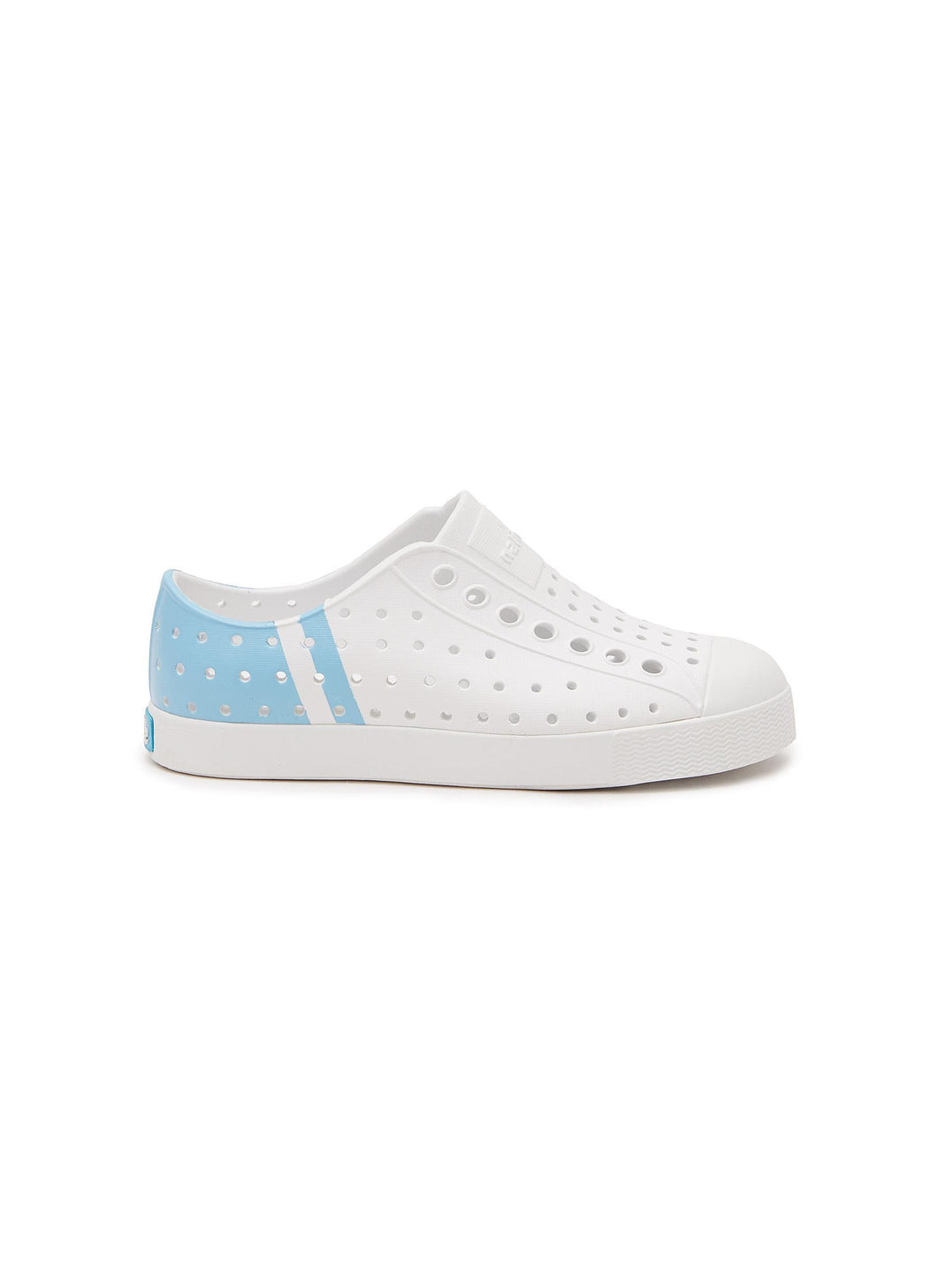 ‘JEFFERSON’ PERFORATED COLOURBLOCK TODDLERS SLIP-ON SNEAKERS