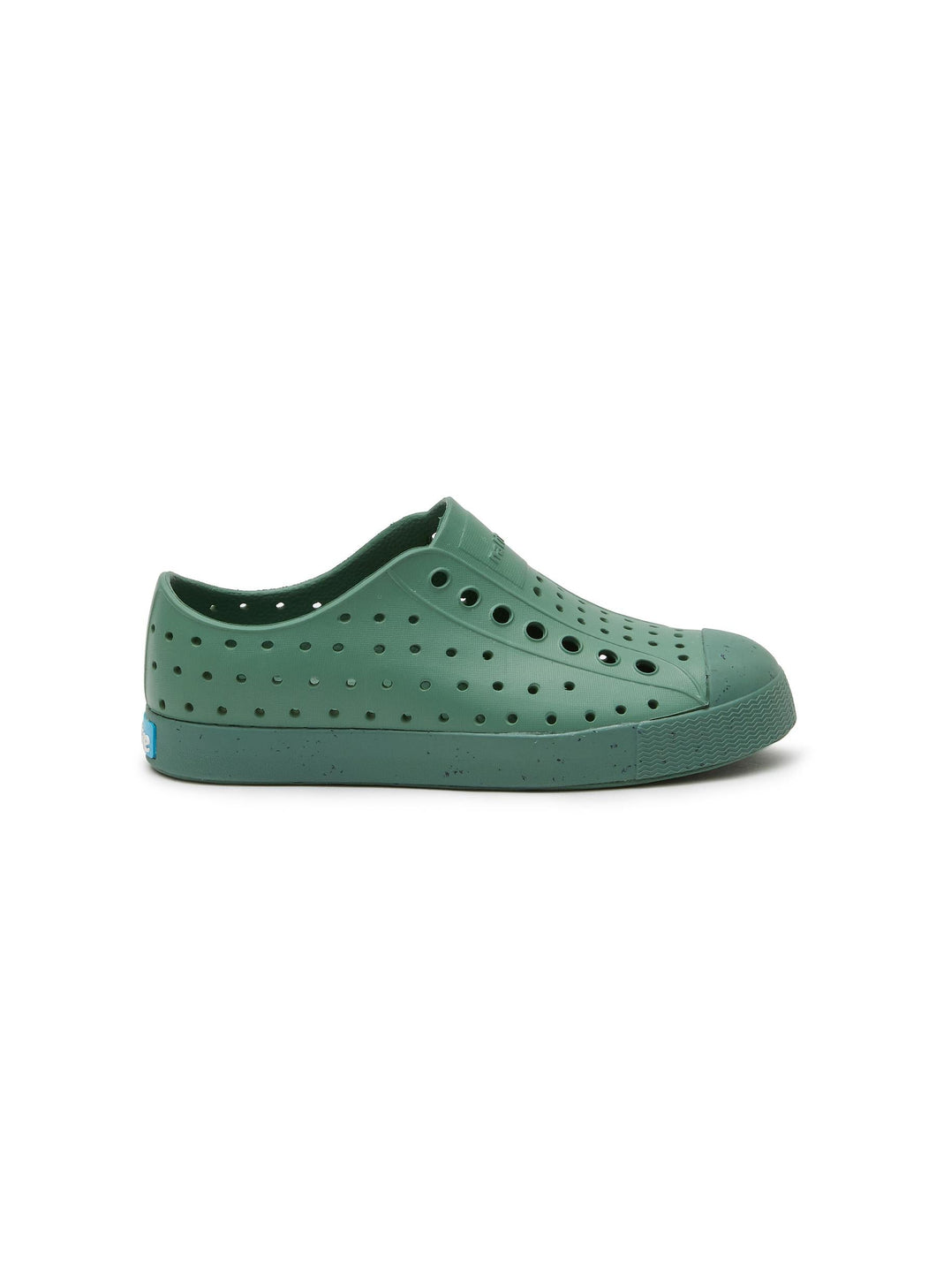 ‘JEFFERSON’ PERFORATED SPECKLED OUTSOLE KIDS SLIP-ON SNEAKERS
